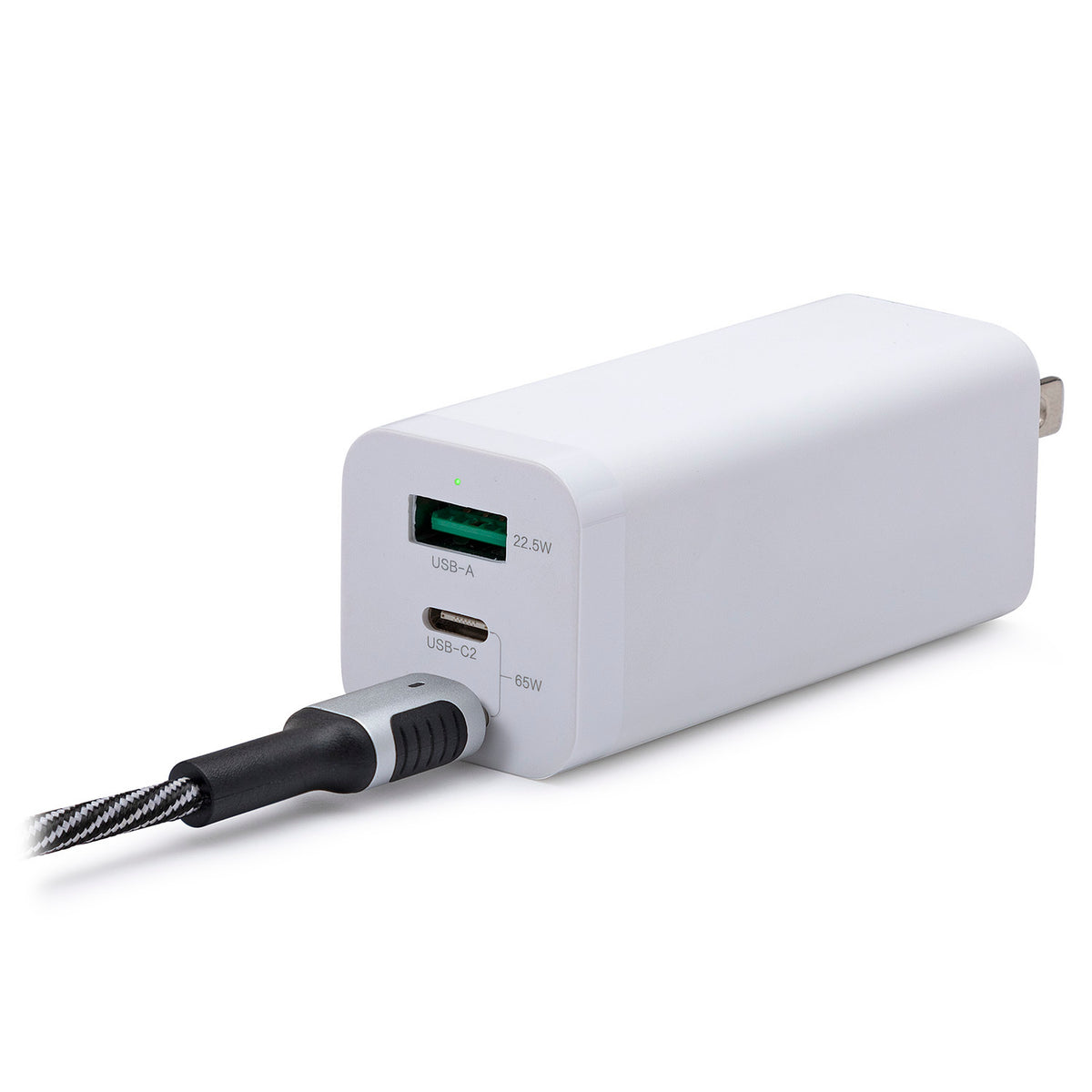 Kratos Power 65W GaN Three-Port Power Adapter