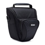Koah Holster Camera Case and Accessory Bundle for DSLR, Mirrorless, and Camcorders