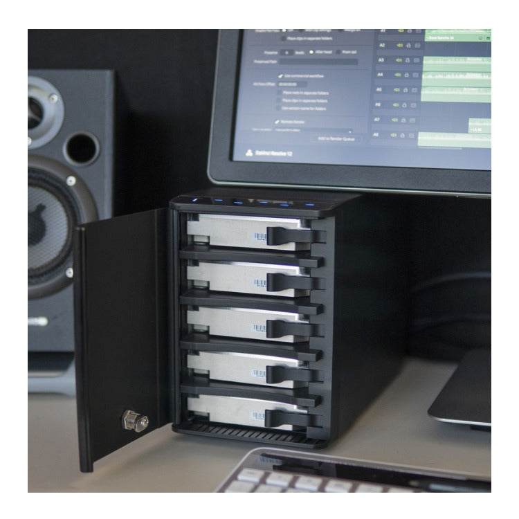 Oyen Digital Mobius Pro 5C 5-Bay 50TB Dual USB-C RAID Drive Array with SoftRAID