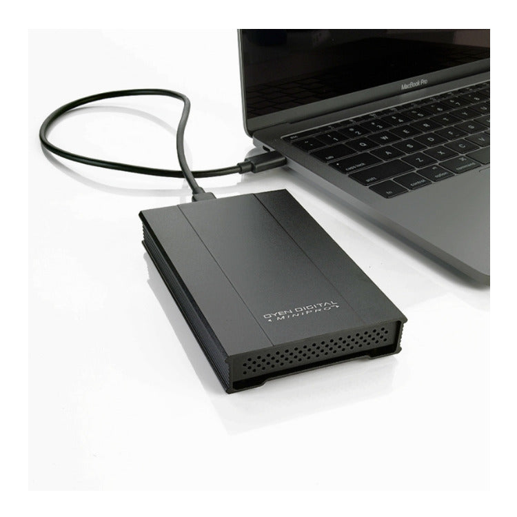 Oyen Digital 7.68TB MiniPro 3.1 USB-C Portable SSD (Black)