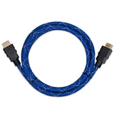 Knox Gear Ultra Thin Digital HDTV Antenna with Nylon-Braided 4K HDMI Cable