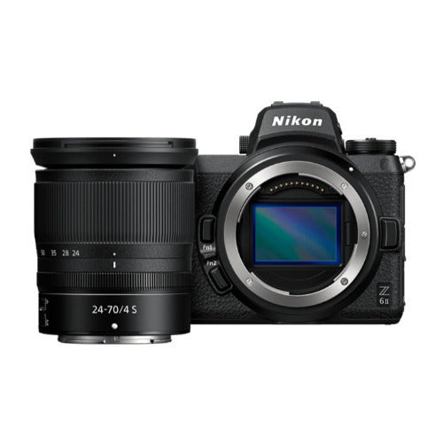 Nikon Z 6II FX-Format Mirrorless with 24-70 Lens, FTZ II Mount Adapter, 64CFX, & Shoulder Bag Bundle