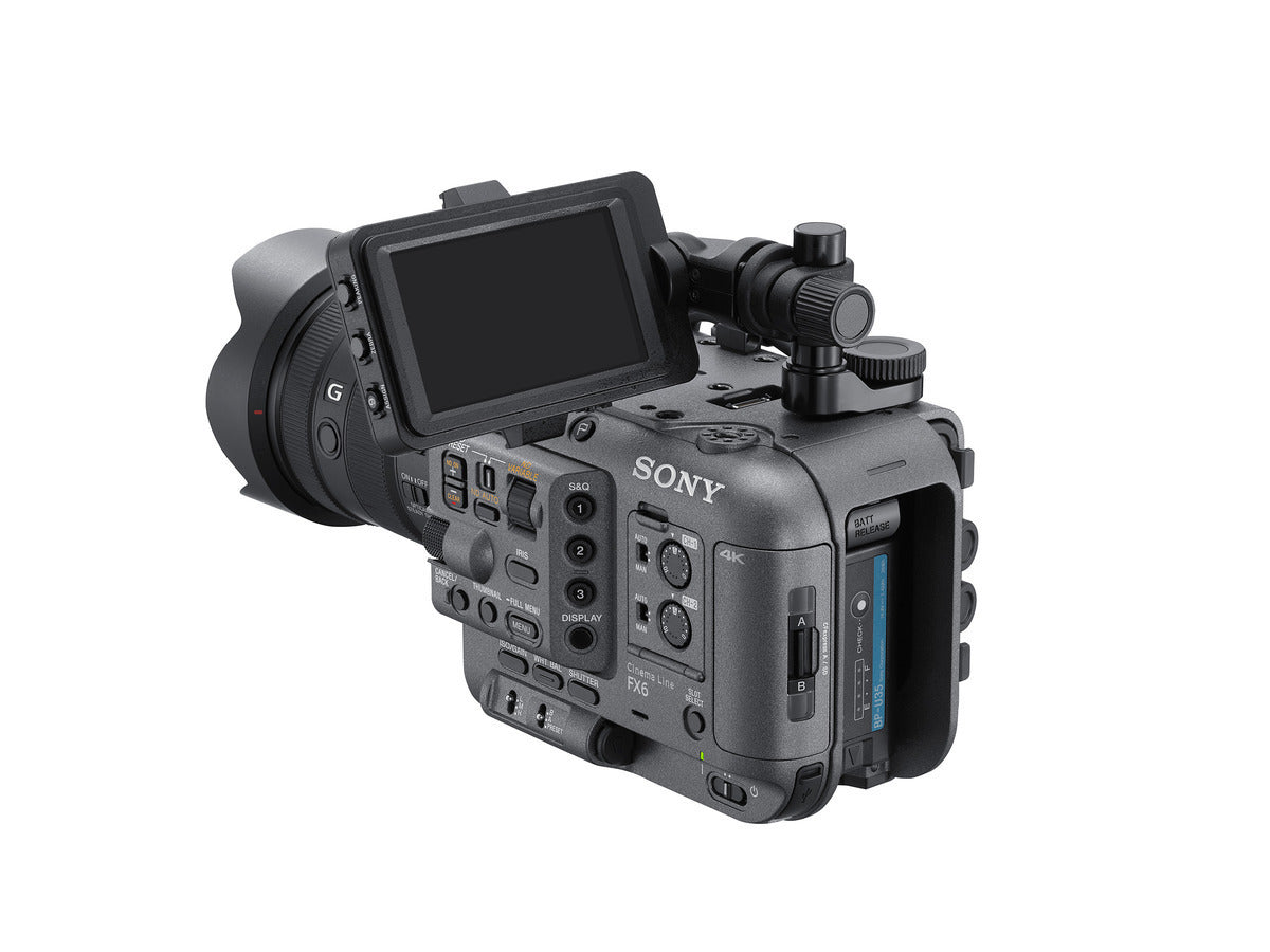 Sony FX6 Cinema Line Full-Frame Camera and FE 24-105mm f/4 G Lens Kit