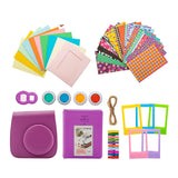Focus 7-in-1 Bundle for Fujifilm Mini 11 /9 /8 /8 Plus Instant Cameras (Purple)