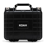 Koah Weatherproof Hard Case with Customizable Foam (10 x 9 x 5 Inch)