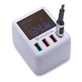 Kratos Power 40W QC3.0/PD3.0 4-Port USB Wall Charger with Digital Display and Foldable Plug