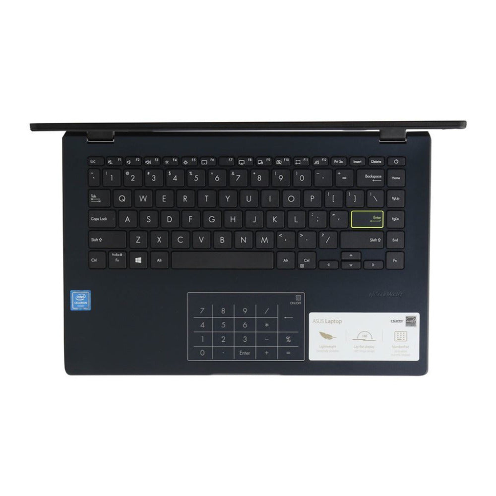 ASUS E410 Intel Celeron 4GB 128GB eMMC 14-inch FHD LED Display Win 10 S Laptop