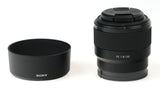Sony FE 50mm f/1.8 Lens (Used)