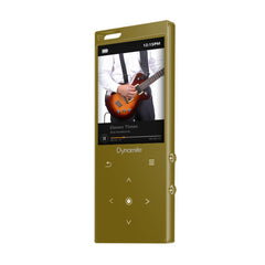 Samvix Dynamite Kosher 8GB  MP3 Player with Bluetooth, Touch Buttons, & Voice Recorder (Gold)