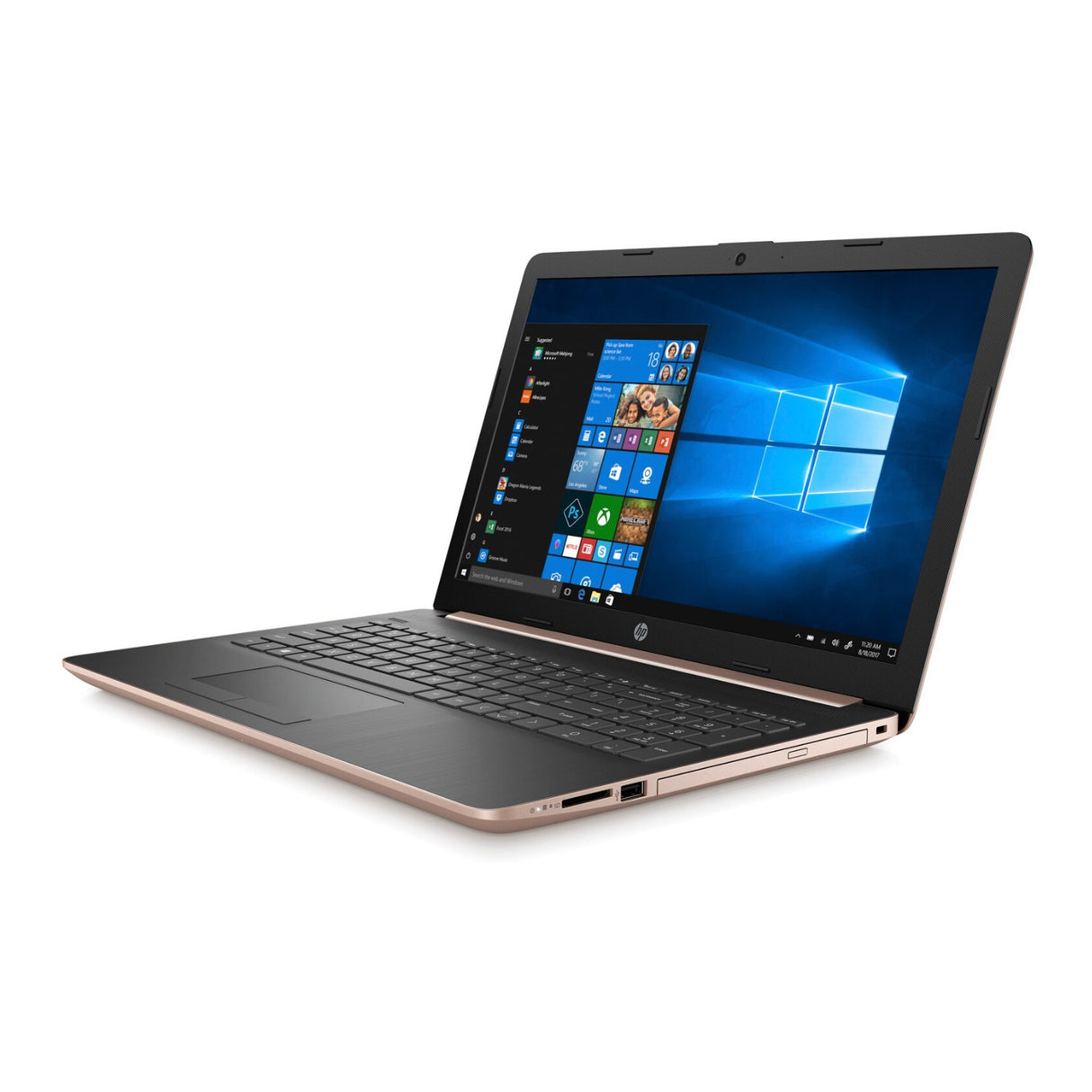 HP Laptop 15 AMD Ryzen 5 Pro 3500U 12GB 1TB HDD 15.6-Inch HD Touch WLED Microsoft Office 365 1-Year (Pale Rose Gold)