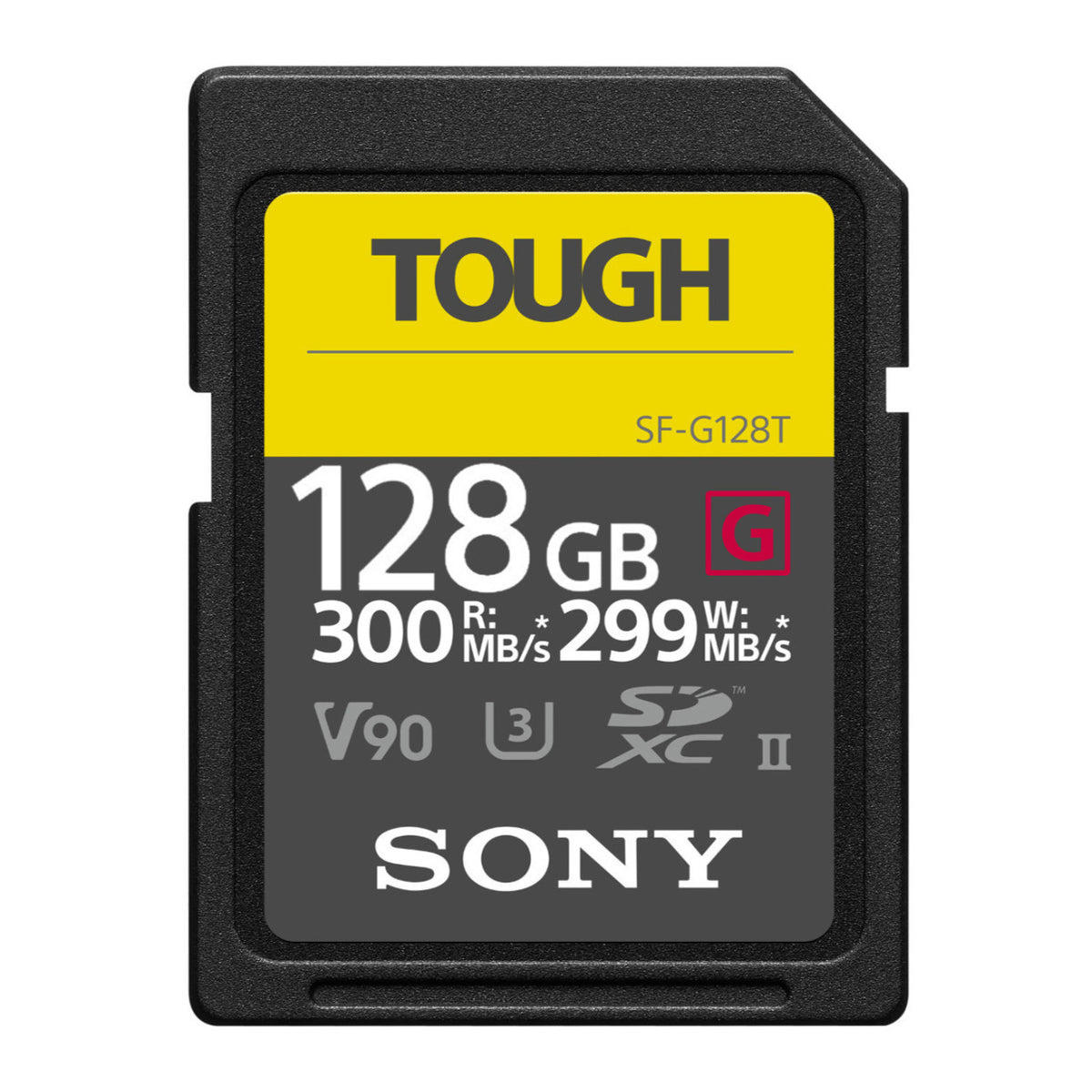 Sony 128GB UHS-II Tough G-Series SD Card with 2-in-1 USB 3.0 Memory Card Reader