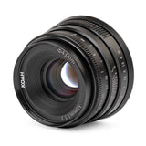 Koah Artisans Series 35mm f/1.7 Large Aperture Manual Focus Lens for Fujifilm FX (Black)