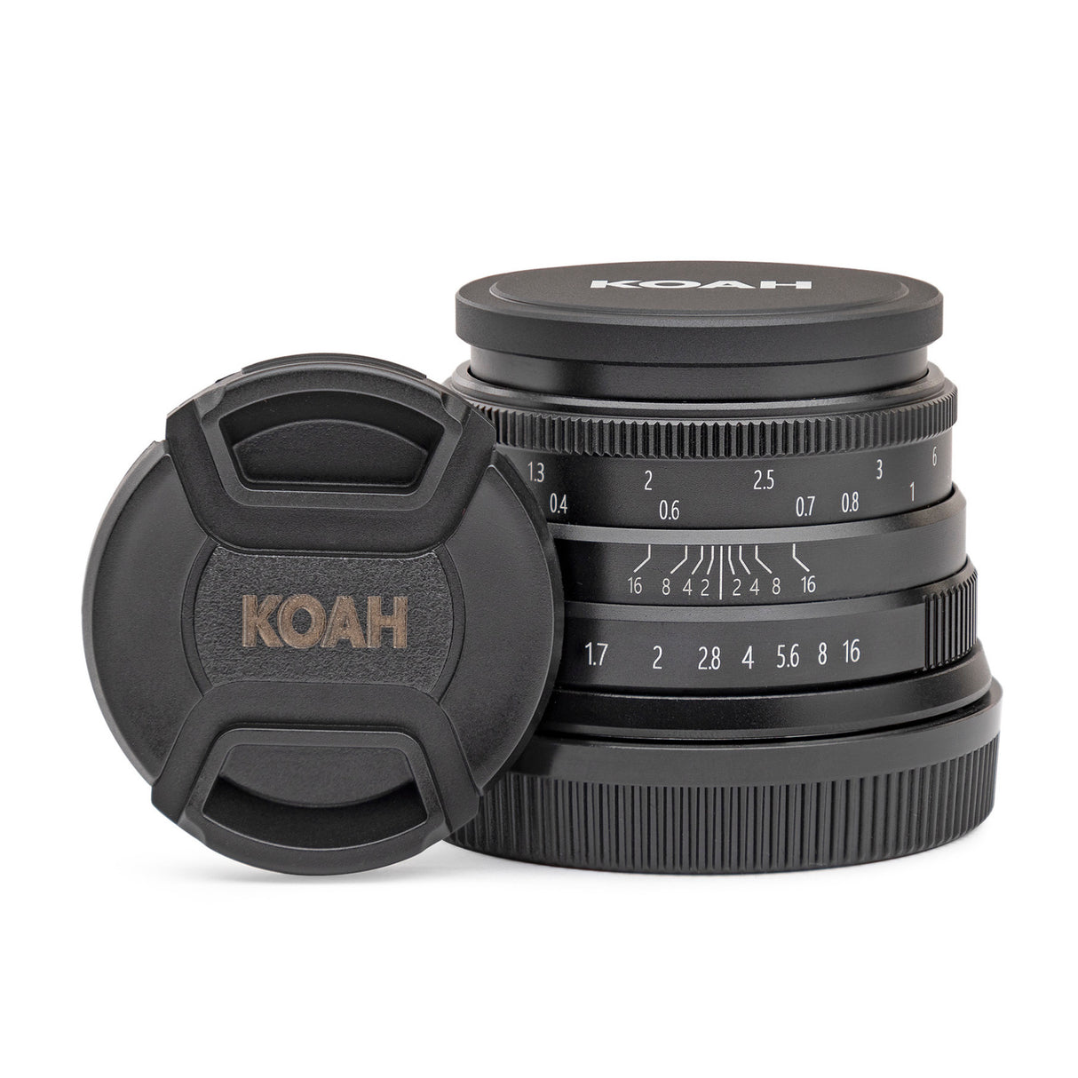 Koah Artisans Series 35mm f/1.7 Large Aperture Manual Focus Lens for Sony E (Black)