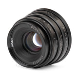 Koah Artisans Series 35mm f/1.7 Large Aperture Manual Focus Lens for Sony E (Black)