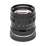Koah Artisans Series 50mm f/1.4 Large Aperture Manual Focus Lens for Micro Four Thirds (Black)