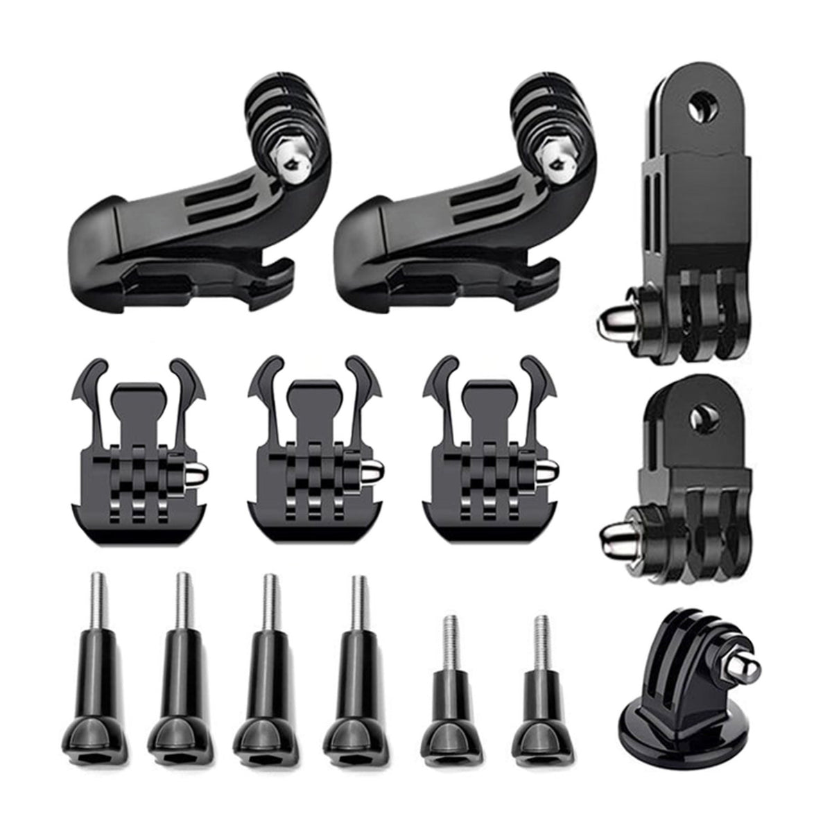 Koah 50-In-1 Action Camera Accessory Kit (Compatible with GoPro)