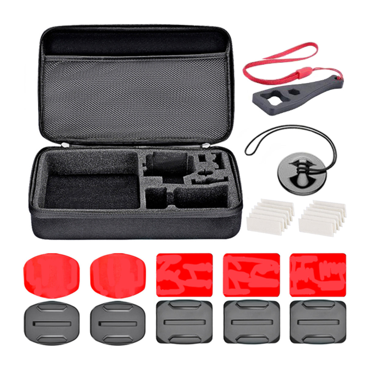 Koah 50-In-1 Action Camera Accessory Kit (Compatible with GoPro)