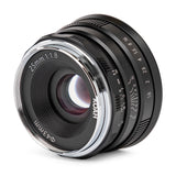 Koah Artisans Series 25mm f/1.8 Large Aperture Manual Focus Lens for Micro Four Thirds (Black)