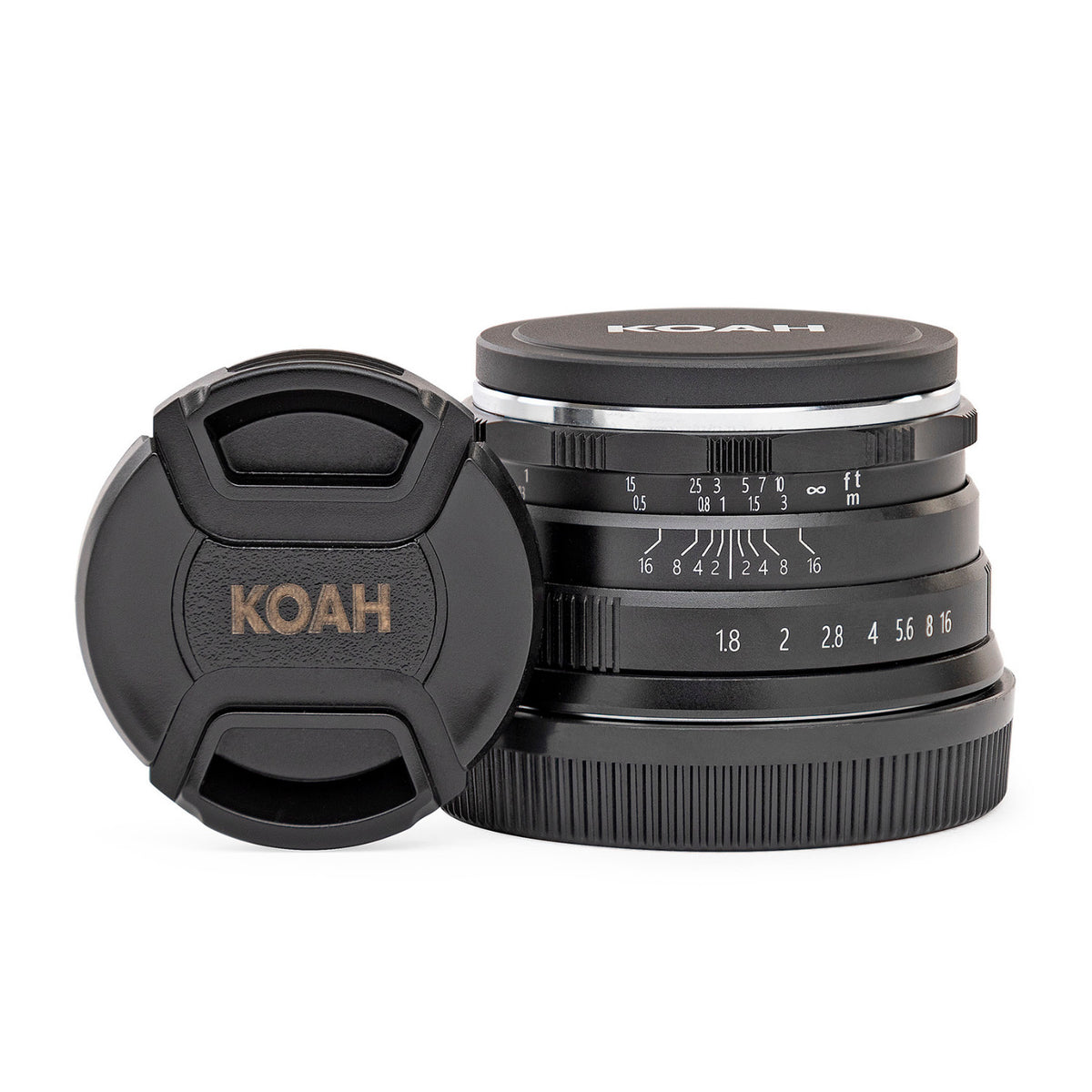 Koah Artisans Series 25mm f/1.8 Large Aperture Manual Focus Lens for Fujifilm FX (Black)