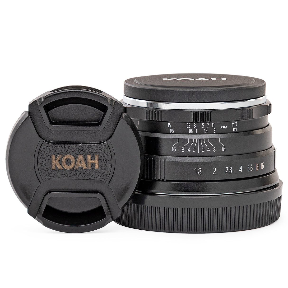 Koah Artisans Series 25mm f/1.8 Large Aperture Manual Focus Lens for Fujifilm FX (Black)