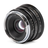 Koah Artisans Series 25mm f/1.8 Large Aperture Manual Focus Lens for Fujifilm FX (Black)