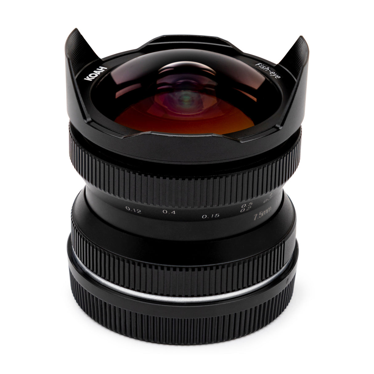 Koah Artisans Series 7.5mm f/2.8 Wide-Angle Fisheye Lens for Canon EF-M Mount (Black)