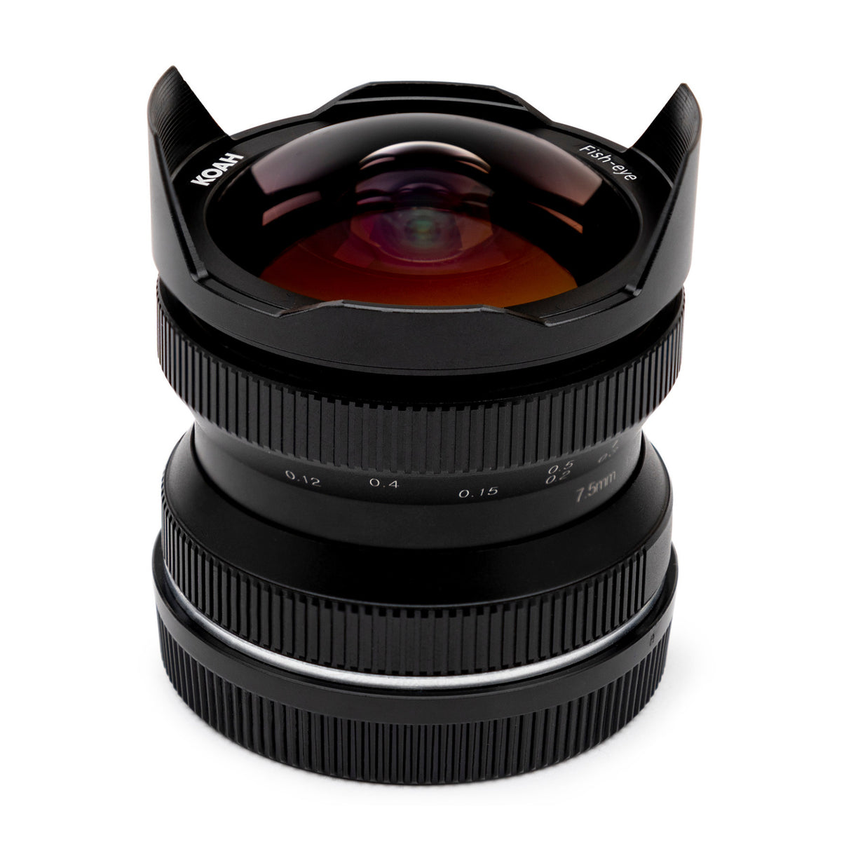 Koah Artisans Series 7.5mm f/2.8 Wide-Angle Fisheye Lens for Fujifilm FX (Black)
