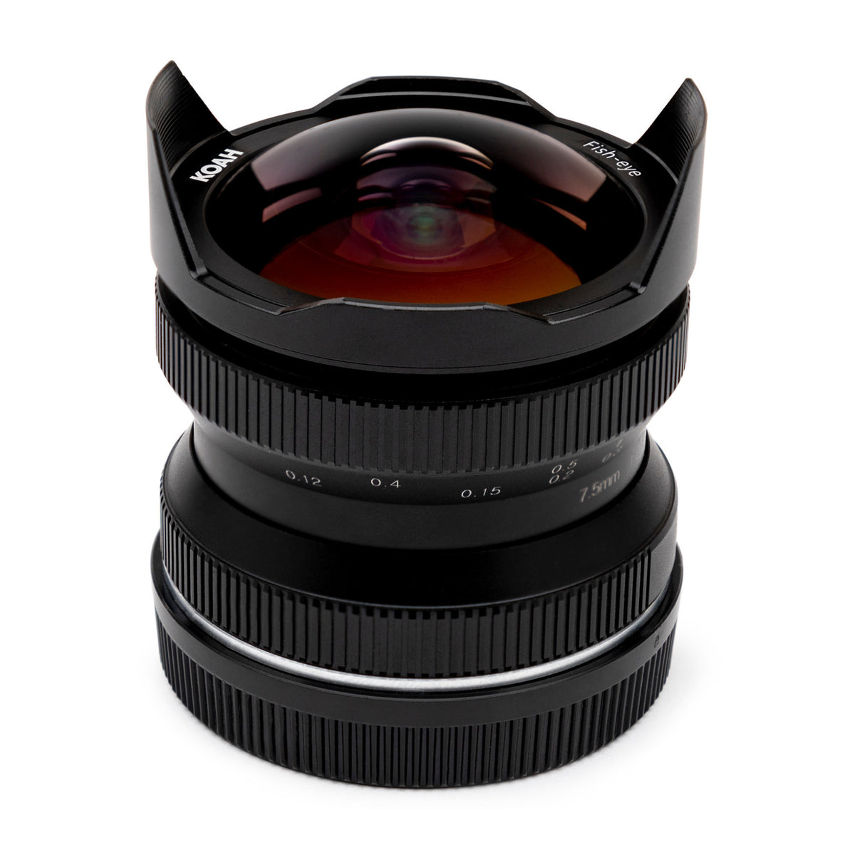 Koah Artisans Series 7.5mm f/2.8 Wide-Angle Fisheye Lens for Micro Four Thirds (Black)