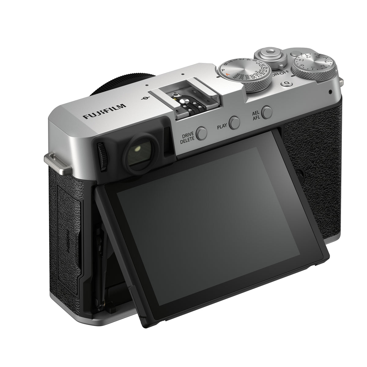 Fujifilm X-E4 Mirrorless Camera Body with XF 27mm f/2.8 R WR Lens Kit (Silver)
