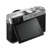 Fujifilm X-E4 Mirrorless Camera Body with XF 27mm f/2.8 R WR Lens Kit (Silver)