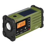 Sangean SG-112 AM/FM Multi-Powered Weather Emergency Radio (Green)