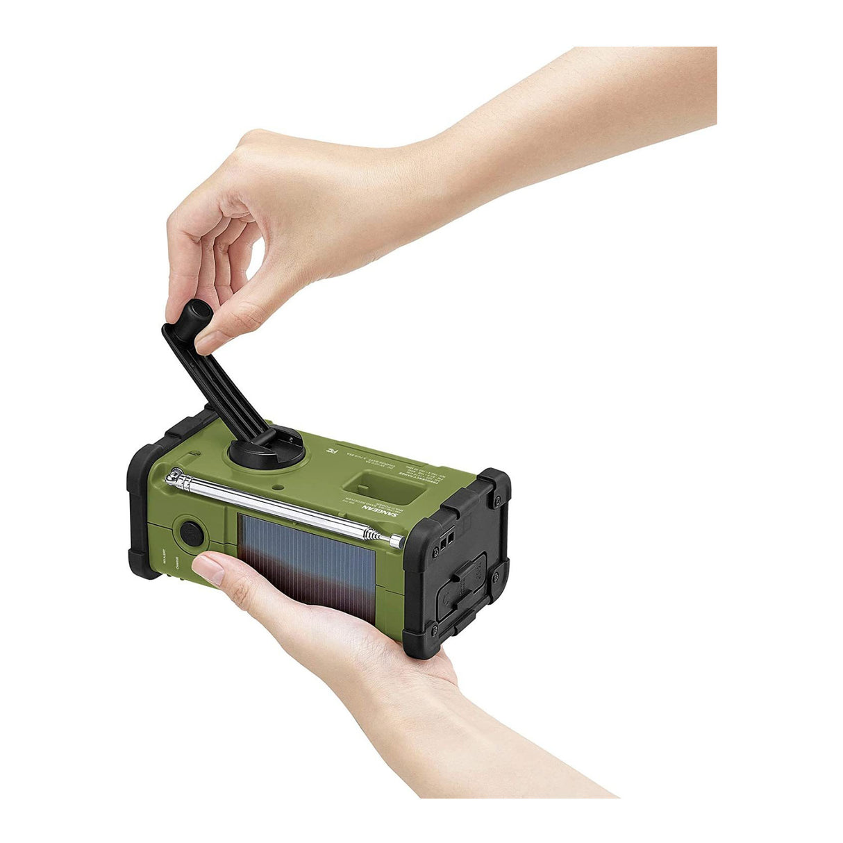 Sangean SG-112 AM/FM Multi-Powered Weather Emergency Radio (Green)