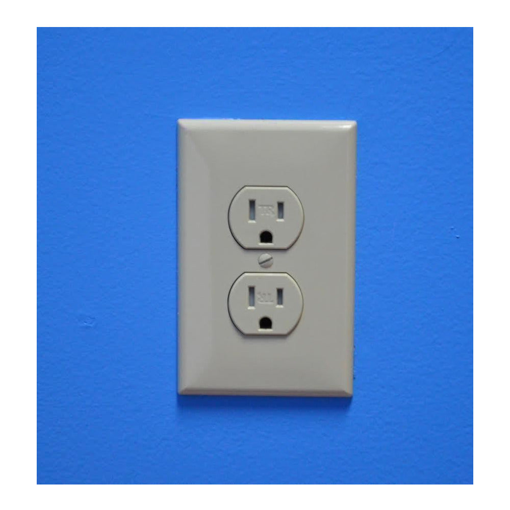 Mini Gadgets Bush Baby Hardwired Wall Outlet with Wi-Fi Hidden Camera (White)