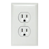 Mini Gadgets Bush Baby Hardwired Wall Outlet with Wi-Fi Hidden Camera (White)