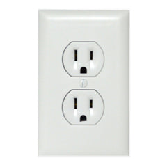 Mini Gadgets Bush Baby Hardwired Wall Outlet with Wi-Fi Hidden Camera (White)