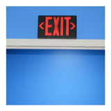 Mini Gadgets Bush Baby Functional Hardwired Exit Sign with Wi-Fi Hidden Camera