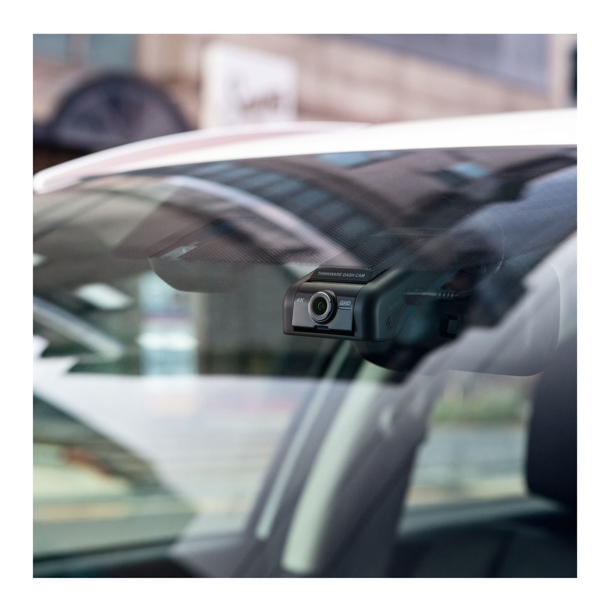 Thinkware U1000 4K UHD Wi-Fi Dash Cam and Rear View Camera Bundle with ADAS Support