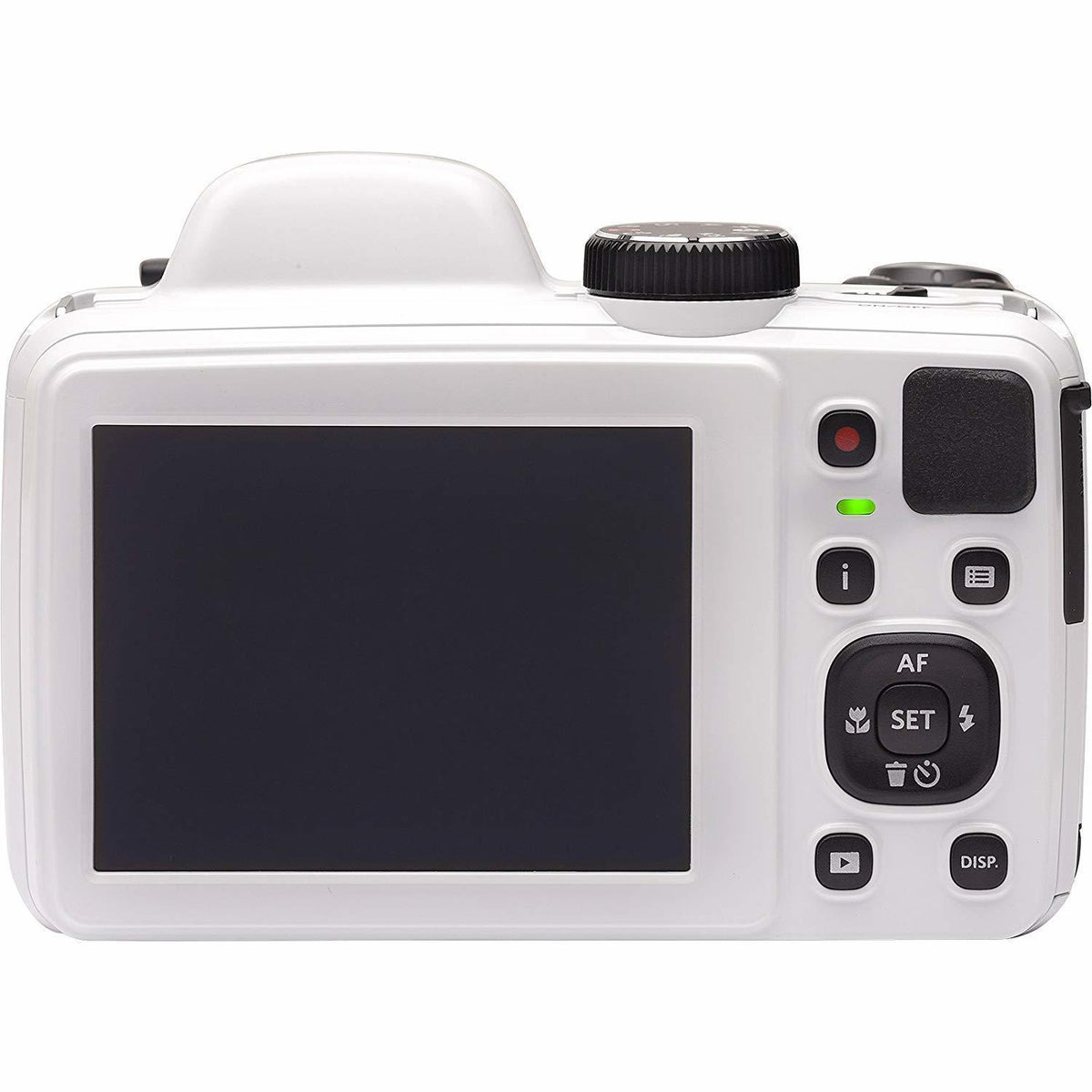Kodak PIXPRO AZ401 Astro Zoom Digital Camera (White) with 16GB Card and 4 AA Batteries Bundle