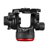 Manfrotto 504X Fluid Video Head with MVTTWINMA Aluminum Twin Leg Tripod with Middle Spreader