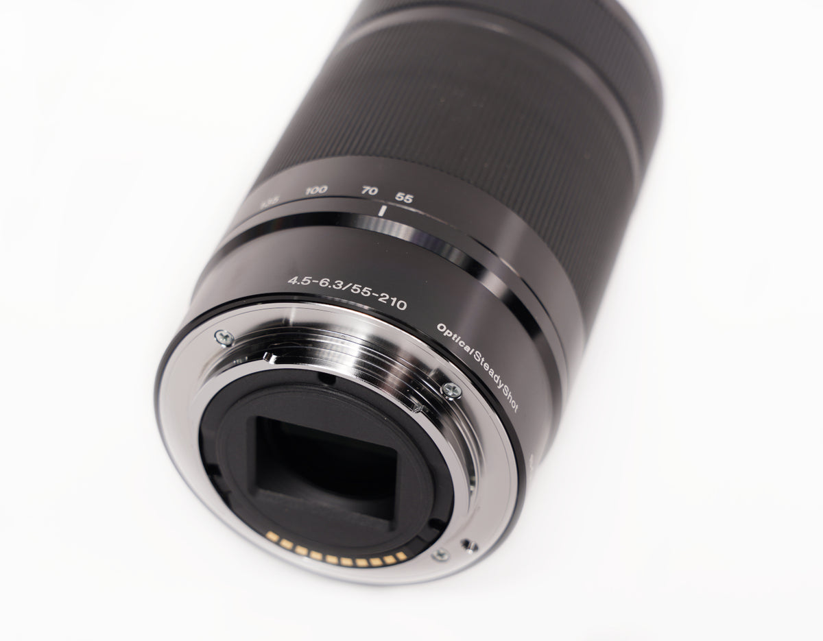 Sony 55-210mm f/4.5-6.3 OSS E-Mount Lens for Sony E (Black) (Used)