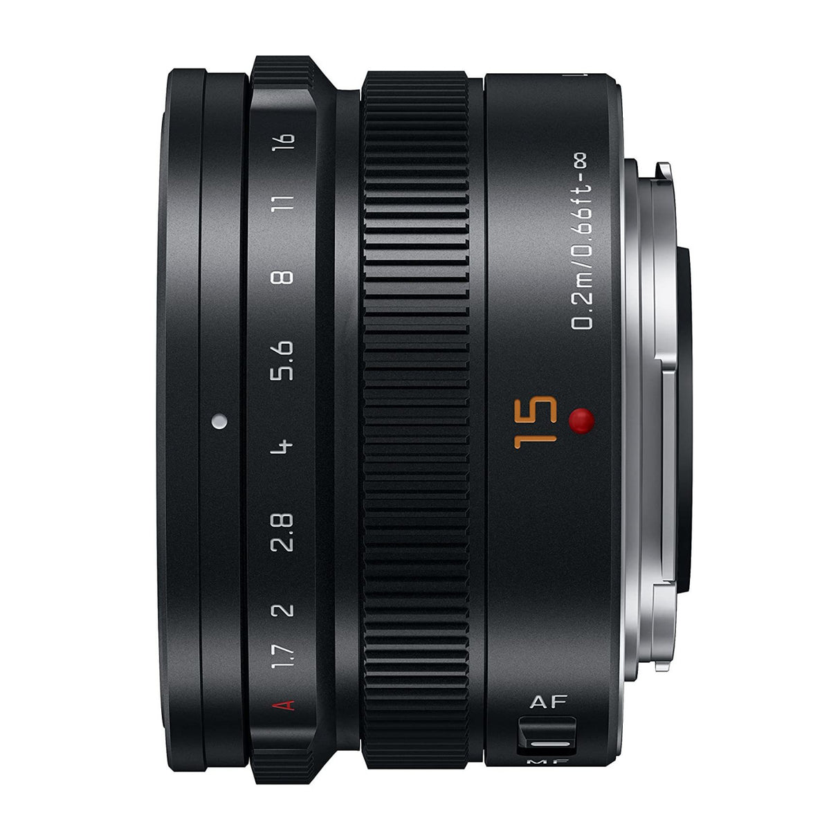 Panasonic LUMIX G Leica DG Summilux 15mm f/1.7 ASPH. Lens (Black)