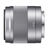 Sony E 50mm f/1.8 OSS Prime Lens (Silver)
