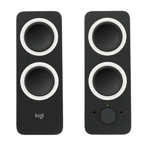 Logitech Z200 Multimedia Stereo Speaker Pair (Midnight Black)