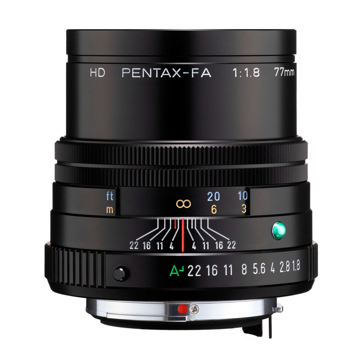 HD Pentax-FA 77mm f/1.8 Limited Lens (Black)