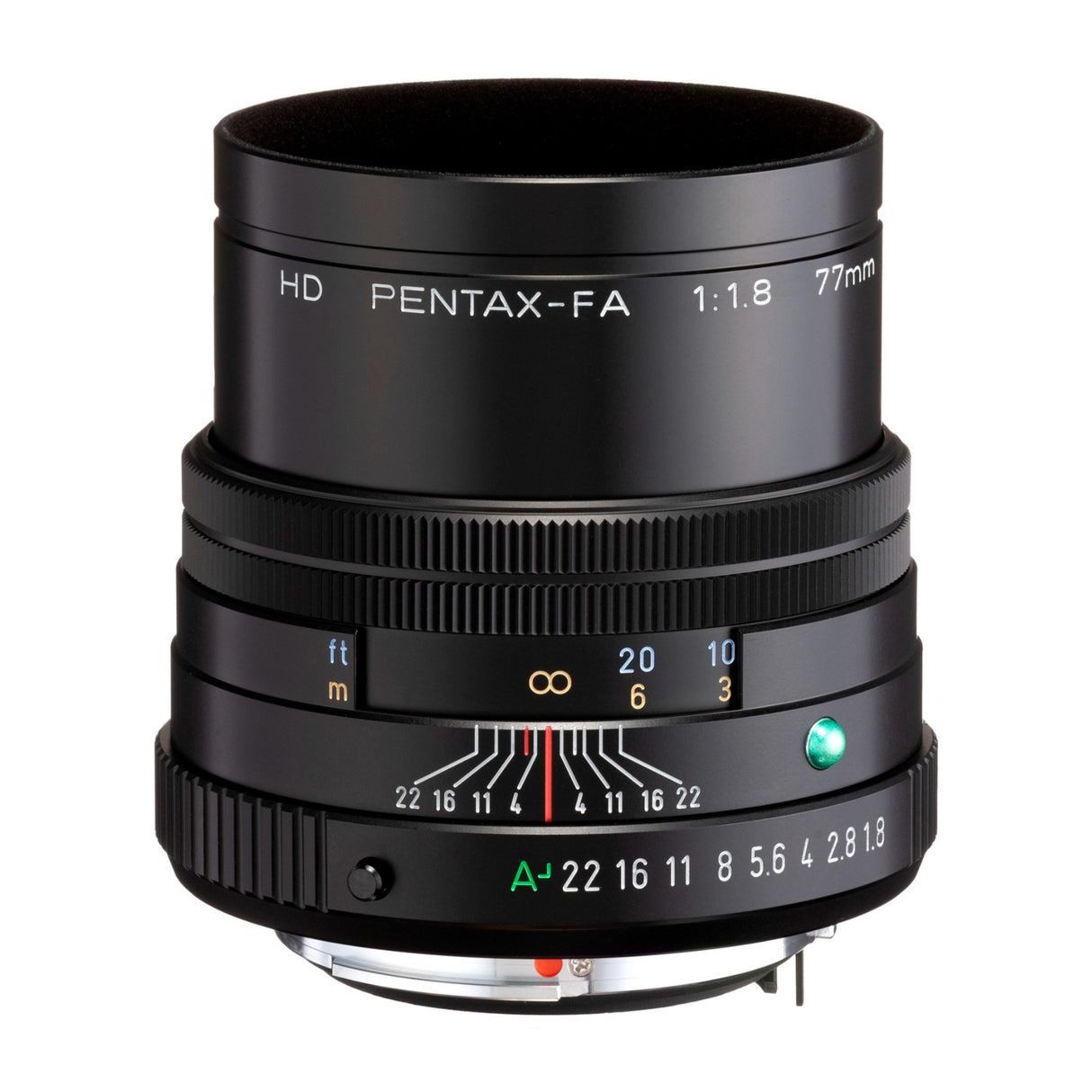HD Pentax-FA 77mm f/1.8 Limited Lens (Black)