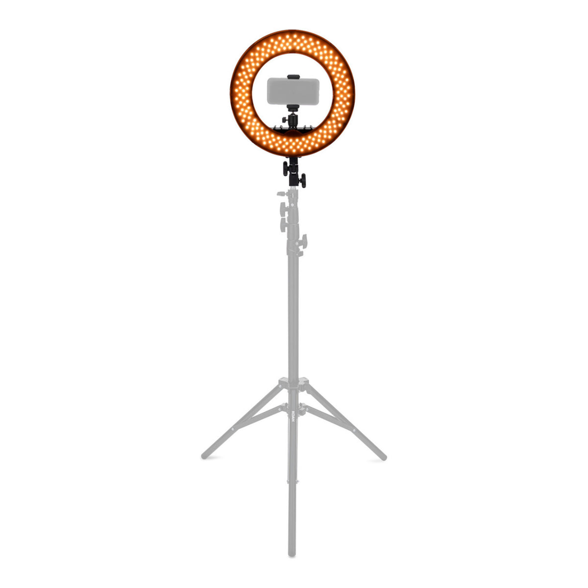 Koah SOL SPHERE 13" 42W Ring Light Kit with Carrying Bag and Smartphone Holder