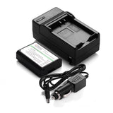 Focus Replacement Rechargeable Lithium-Ion Battery and Charger for Canon LP-E12