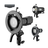 Godox S2 S-Type Speedlite Bracket for Bowens