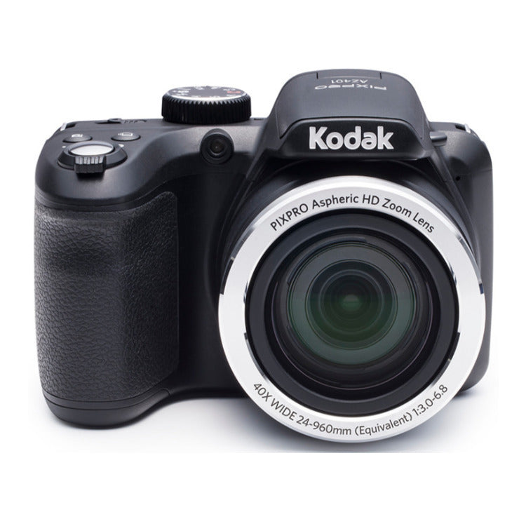 Kodak PIXPRO AZ401 Astro Zoom Digital Camera (Black) Bundle with 32GB Memory Card and Accessory