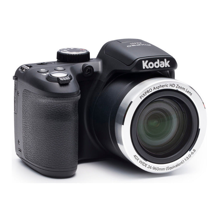 Kodak PIXPRO AZ401 Astro Zoom Digital Camera (Black) Bundle with 32GB Memory Card and Accessory